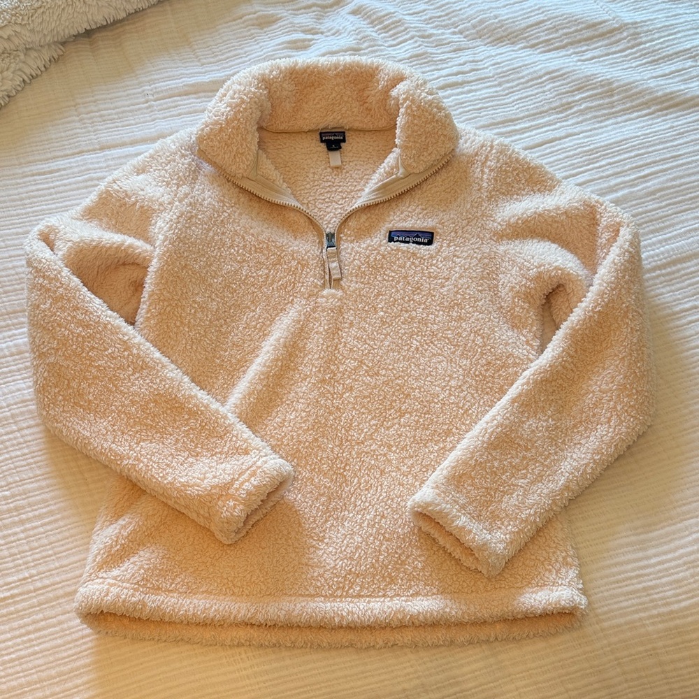 Patagonia Women's Cream Cowl Neck Sweater